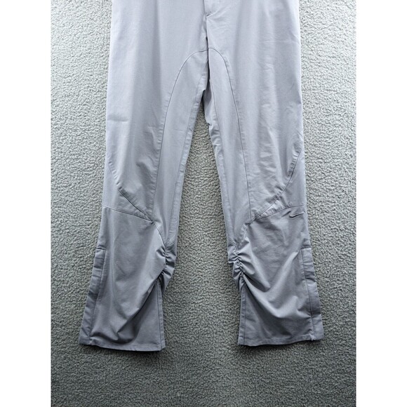 Nike Fit Dry Women's Large Gray Ruched Jogger Pants size 12-14 - Picture 3 of 12